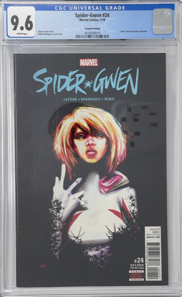 Spider-Gwen 24 CGC 9.6 1st Gwenom 2nd Print