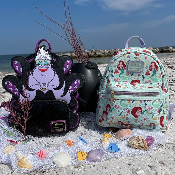 Loungefly Disney The Little Mermaid Ursula Mini Backpack - Yahoo