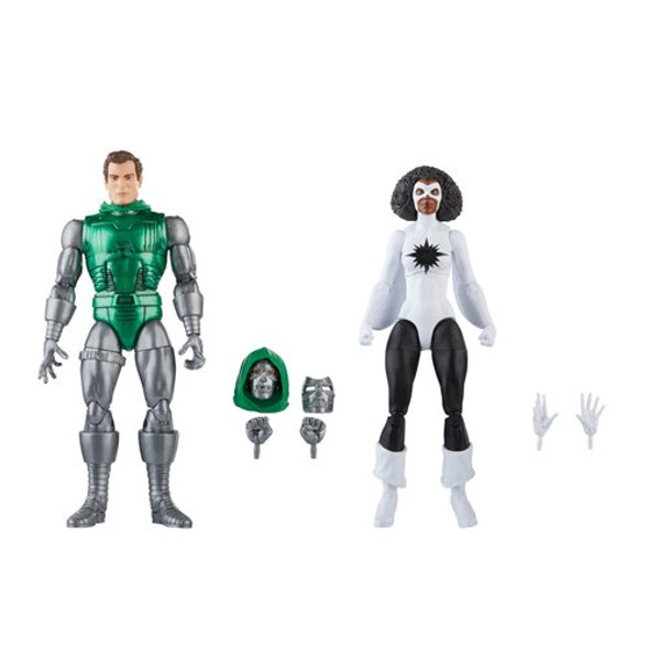 Avengers 60th Anniversary Marvel Legends Captain Marvel vs. Doctor Doom Action Figures