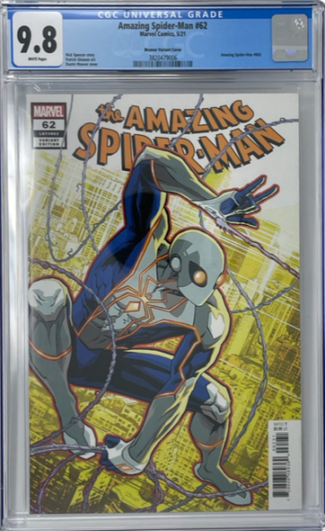 Amazing Spider-Man 62 CGC 9.8 Weaver Variant