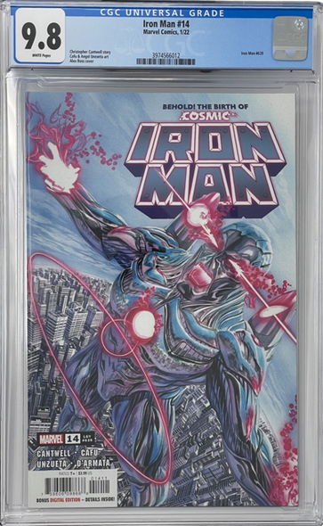 Iron Man 14 CGC 9.8 Iron God