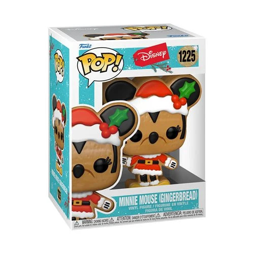 Disney Holiday Santa Mickey Mouse (Gingerbread) Funko Pop! Vinyl