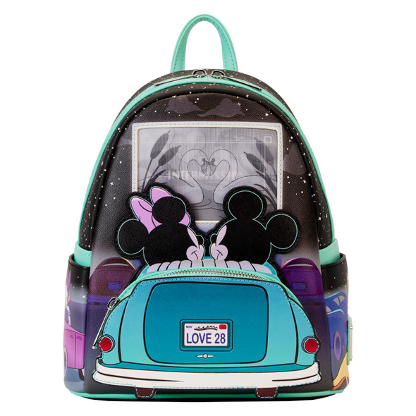 ★LOUNGEFLY★ミッキー＆ミニー スプリングタイム CAR リュック ☆LOUNGEFLY☆ミッキー＆ミニー スプリングタイム CAR リュック