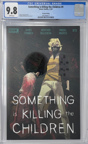 Something is Killing the Children 9 CGC 9.8 2nd Print