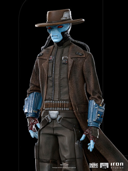 Star Wars Book of Boba Fett Cad Bane Statue by Iron Studios