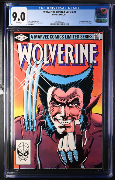 Wolverine Limited Series 1 CGC 9.0
