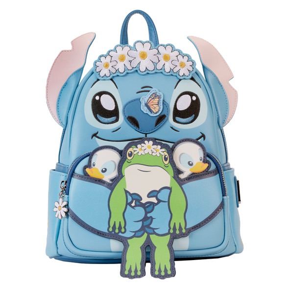 Loungefly Stitch Springtime Daisy Cosplay Mini Backpack