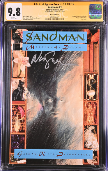 Sandman 1 Signature Series CGC 9.8 Mexican Edition Neil Gaiman