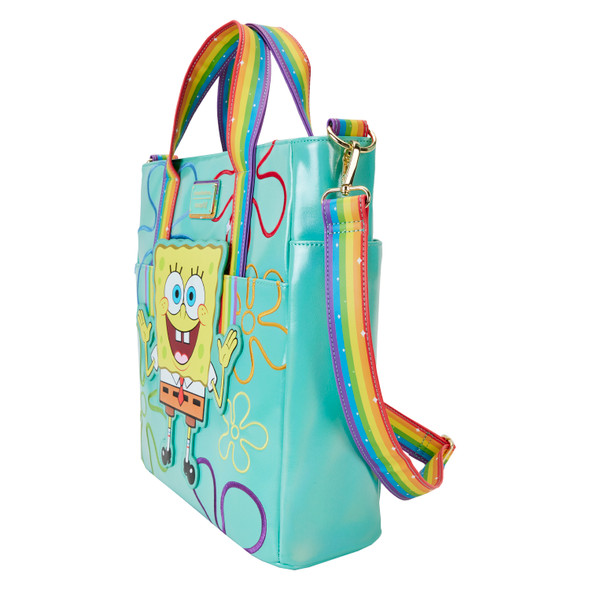 Loungefly SpongeBob SquarePants 25th Anniversary Imagination Convertible Backpack & Tote Bag