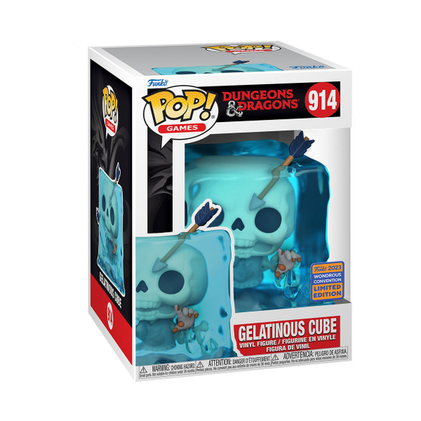 Dungeons & Dragons Gelatinous Cube Funko Pop# 914 Shared