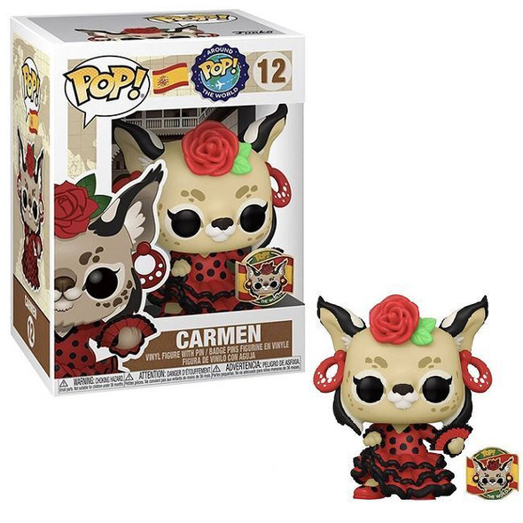 Around The World Carmen Funko Pop Vinyl Figure #12