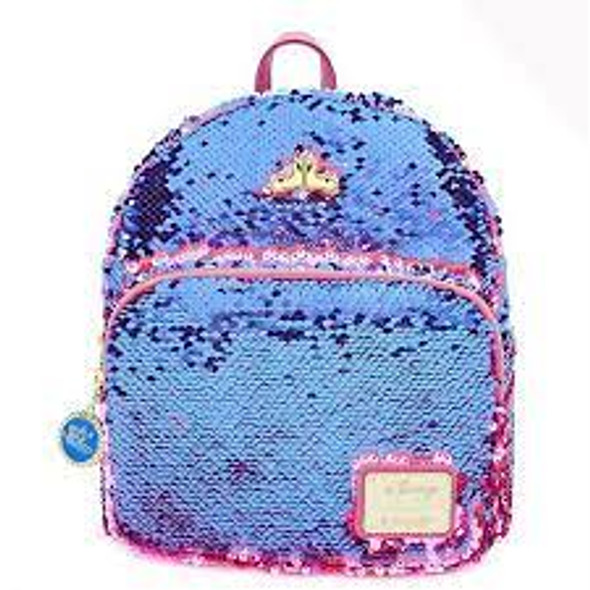 Loungefly Disney Sleeping Beauty Reversible Sequin Mini Backpack