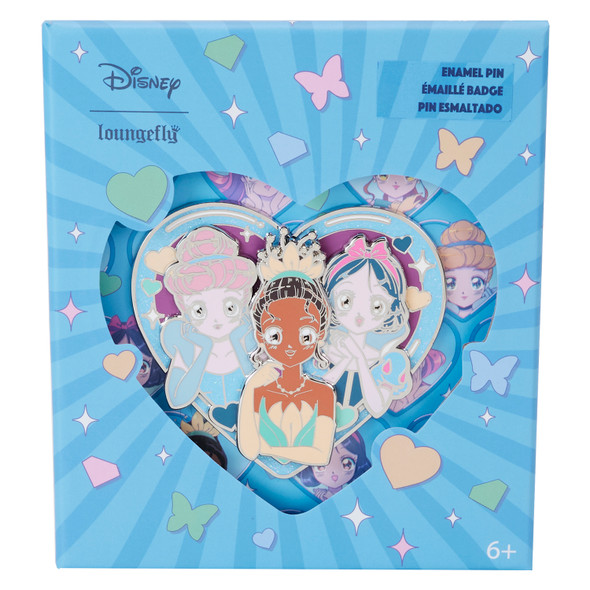 Disney Princess Manga Style 3" Collector Box Pin