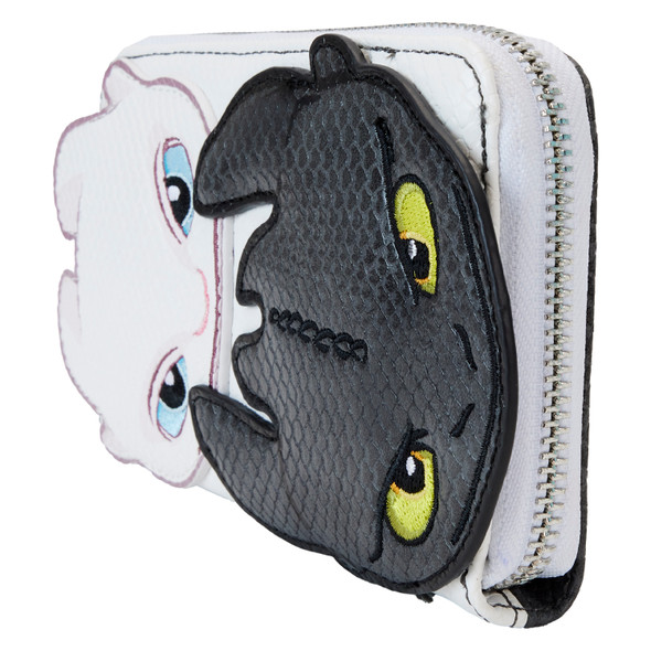 How to Train Your Dragon Light & Night Fury Zip Around Wallet