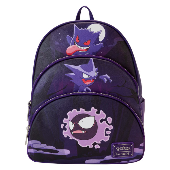 Pokémon Gastly Evolutions Triple Pocket Mini Backpack