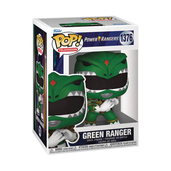 Copy of Pop! TV: Mighty Morphin Power Rangers 30th Anniversary - Green Ranger #1376