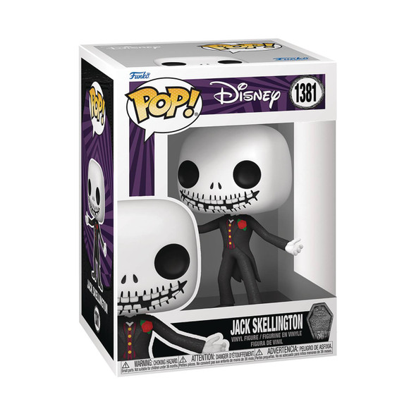 Pop! Disney: The Nightmare Before Christmas 30th Anniversary - Jack Skellington #1381