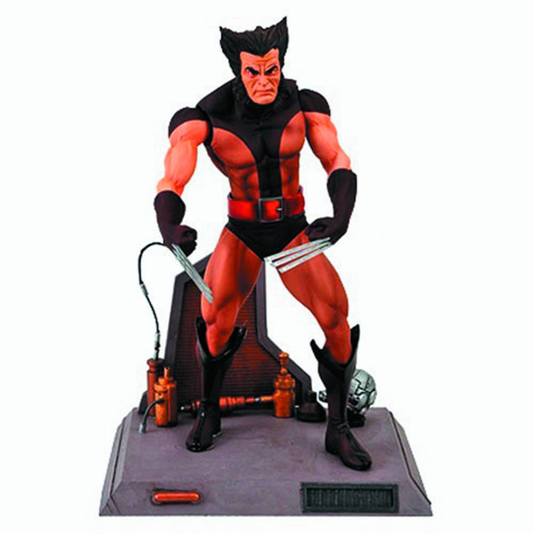 Diamond Select Toys Marvel Select Unmasked Wolverine Figure