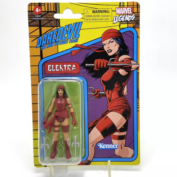 Marvel Hasbro Legends 3.75-inch Retro 375 Collection Elektra