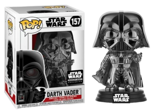 POP! Star Wars -Darth Vader (Black Chrome) #157