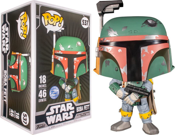 POP Mega: Star Wars- Boba Fett 18" Exclusive #537