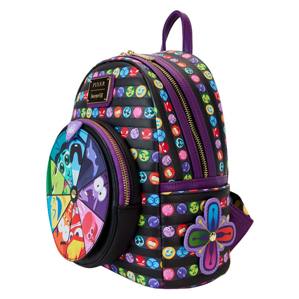 Loungefly Inside Out 2 Core Memories Spinning Wheel Mini Backpack