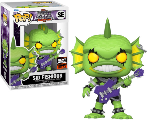 Pop! Originals: NYCC 2023 x Heavy Metal Halloween - LE6000 Sid Fishious