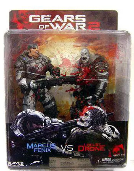 Gears of War Marcus vs Locust Fighting Action Figure Set