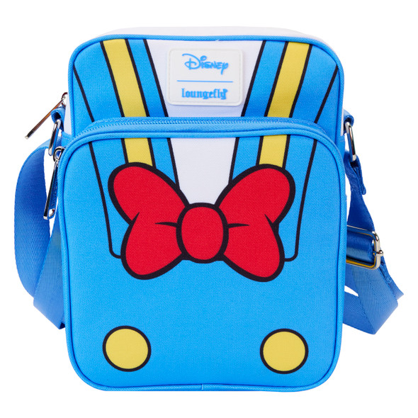 Loungefly Disney Donald Duck 90Th Anniversary Nylon Passport Bag