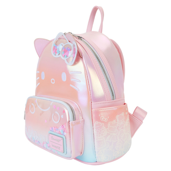 Loungefly Hello Kitty 50Th Anniversary Clear And Cute Cosplay Mini Backpack