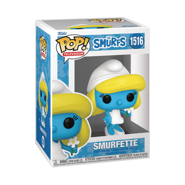 Funko POP! Mürrischer Schlumpf – Vinylfigur Ca. 9,5 Cm, Sammlerstück Für Schlümpfe-Fans