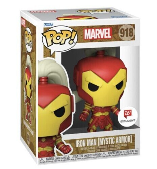 Funko Pop  ミスティックアーマー アイアンマン #918 Amazon.com: Iron Man (Mystic Armor) funko pop Exclusive