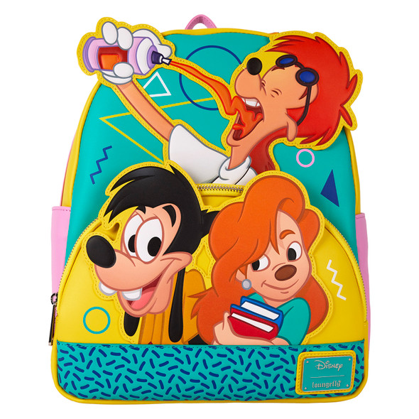 【Loungefly】Disney Goofy Movie Road TripMapミニバックパック Loungefly Disney Goofy Movie Road Trip Mini Backpack - Comic