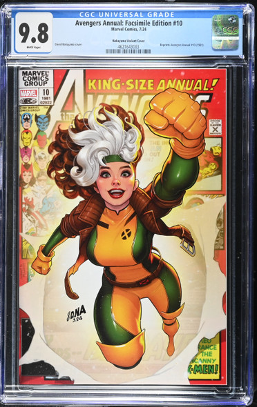 Avengers Annual #10 Facsimile Edition CGC 9.8 – David Nakayama Trade Dress Variant | Marvel Comics