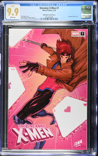 Uncanny X-Men #7 CGC 9.9 – David Nakayama Trade Dress Variant | Marvel Comics