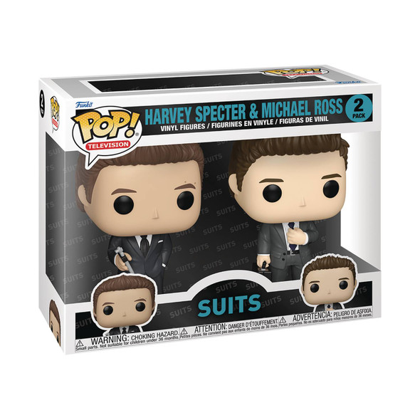 Pop Television: Suits - Harvey and Michael, 2-Pack Pop Television: Suits - Harvey and Michael, 2-Pack