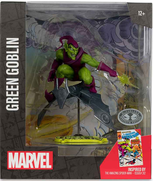 Marvel Green Goblin 1:10 Scale The Amazing Spider-Man #31 PLATINUM - McFarlane