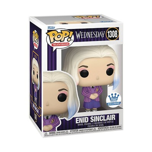 Pop! TV Netflix Wednesday Enid Funko Shop Exclusive #1308 Pop! TV Netflix Wednesday Enid Funko Shop Exclusive #1308