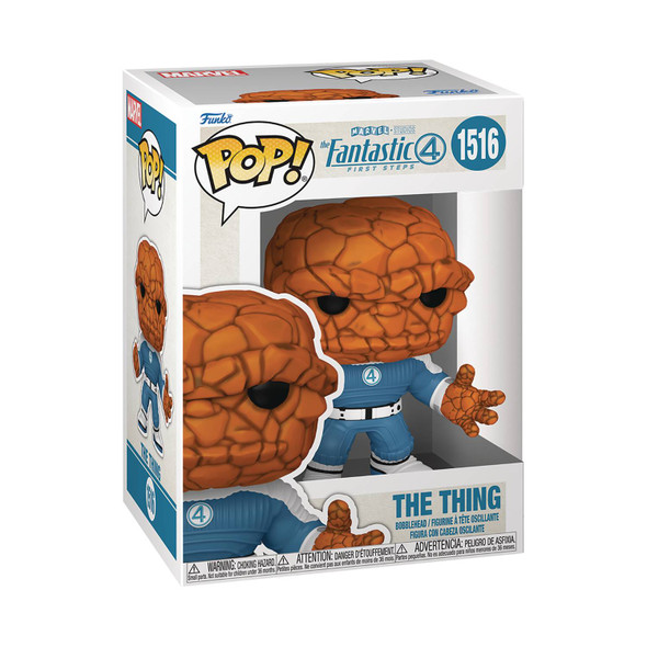 Pop! Marvel: The Fantastic Four: First Steps - Thing - Fantastic Four (2025) #1516 Pop! Marvel: The Fantastic Four: First Steps - Thing - Fantastic Four (2025) #1516