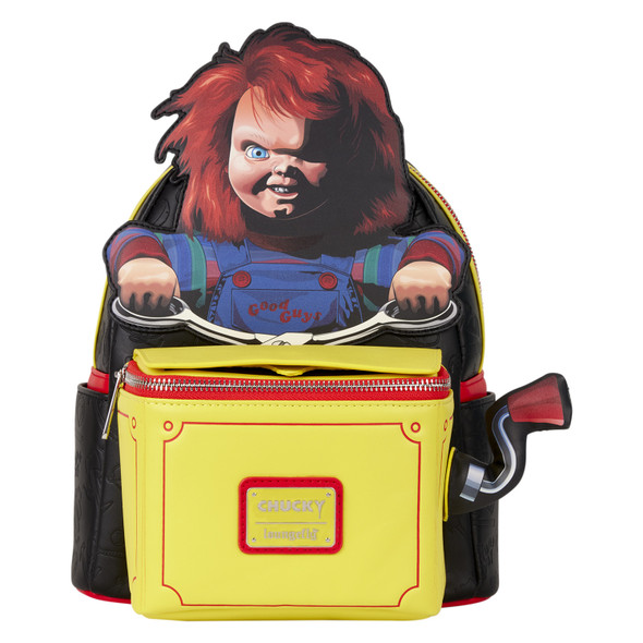 Loungefly Universal Chucky Pop-Up Clown Cosplay Mini Backpack