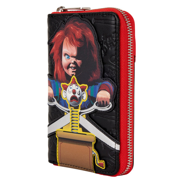 Loungefly Universal Chucky Clown Cosplay Zip Around Wallet