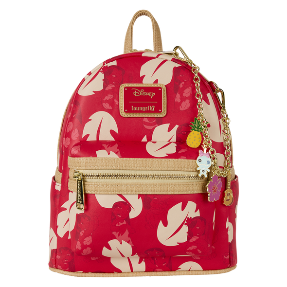 Loungefly Lilo & Stitch Charm Cosplay Mini Backpack