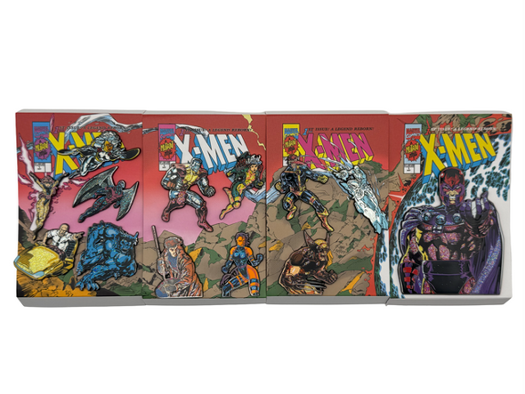 X-Men #1 (1992) Jim Lee Glitter Infused Variant Pin Set – NYCC Exclusive by Comic Spot & Unknown Comics (Limited to 250) X-Men #1 (1992) Jim Lee Glitter Infused Variant Pin Set – NYCC Exclusive by Comic Spot & Unknown Comics (Limited to 250)