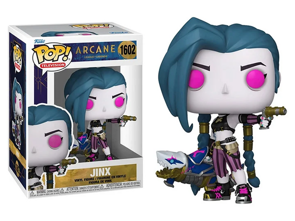 Funko Pop! Arcane Jinx #1602 (League of Legends)