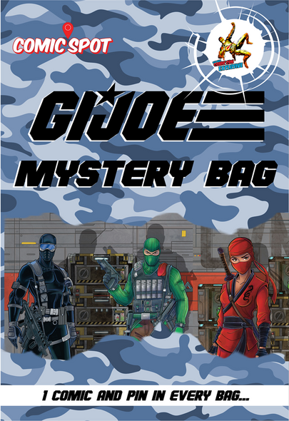 GI Joe Peter Smith Comic & Pin Mystery Bag- Limited 300