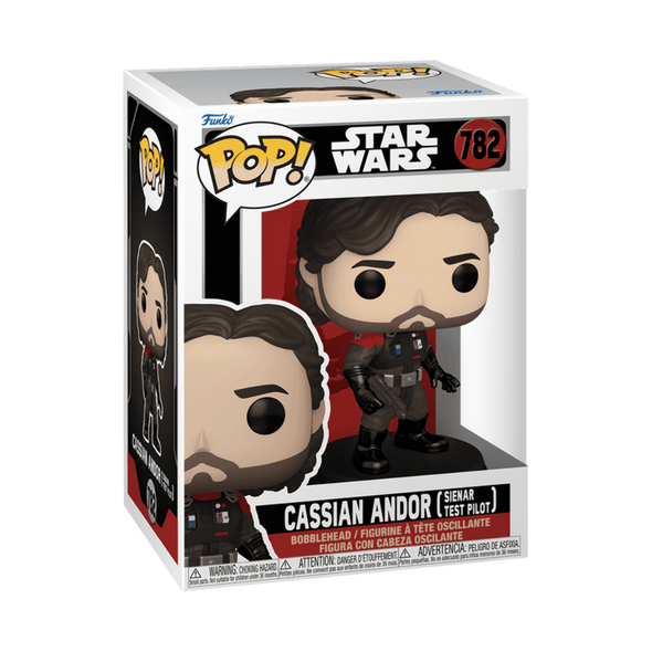 Funko Pop! Star Wars Cassian Andor (Sienar Test Pilot) #782 Bobble-Head