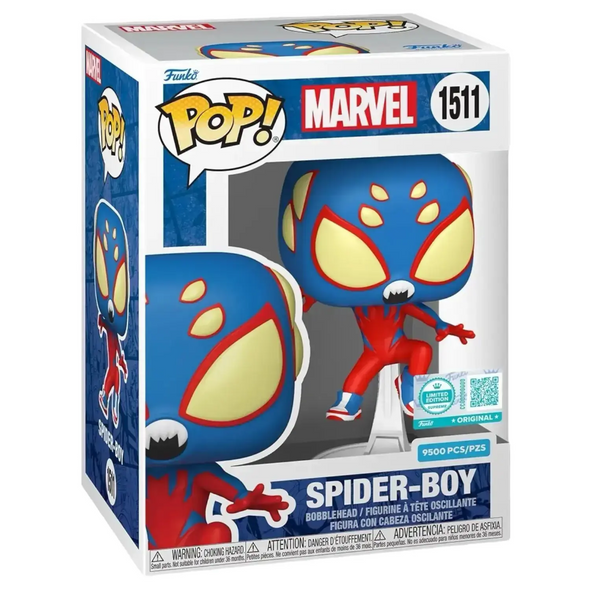 Funko Pop! Marvel Spider-Boy #1511 Vinyl Bobble-Head – Limited Edition