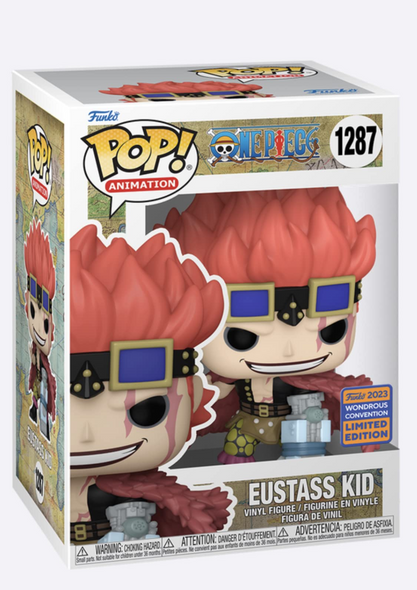 Funko Pop! Animation One Piece Eustass Kid #1287 Wondrous Convention 2023 Limited Edition Vinyl Figure