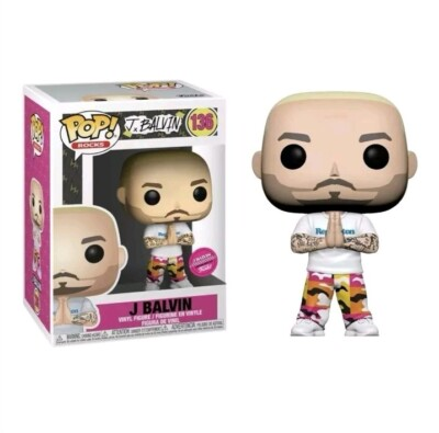 Funko POP! Rocks J Balvin #136 – Latin Music Vinyl Figure