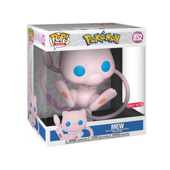 Funko Pop! Pokémon – Mew #852 – 10" Target Exclusive